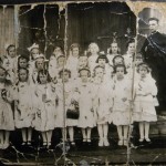 I Komunia św. ks. Tomasz Mamzer. Gostyń, 1939r. I Komunia św. w 1939r.